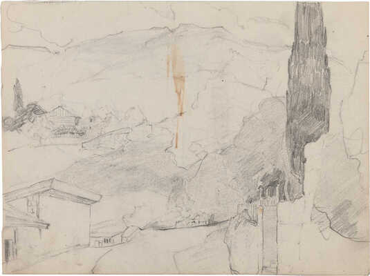 Исупов Алексей Владимирович. Этюд с лошадью 